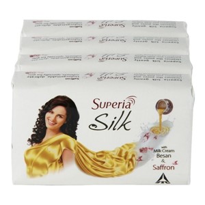 Picture of Superia Saffron Bathing Soap 100 Gm Pack Of 4 