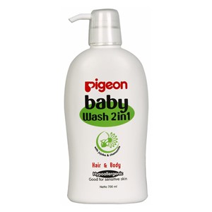 Picture of Pigeon Baby Wash - 2 In 1 Hair and Body 700ml 