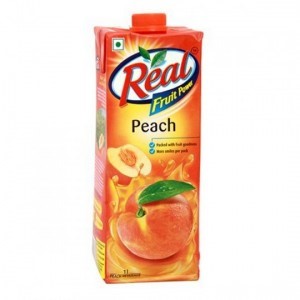 Picture of Real Fruit Juice - Peach 1 ltr Carton 