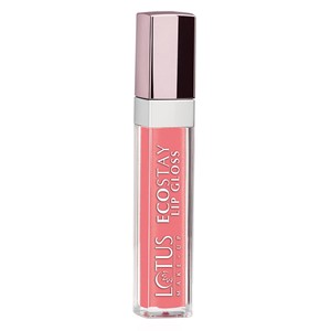 Picture of Lotus Herbals Ecostay Lip Gloss - Peach Pink G6 in 8 gm